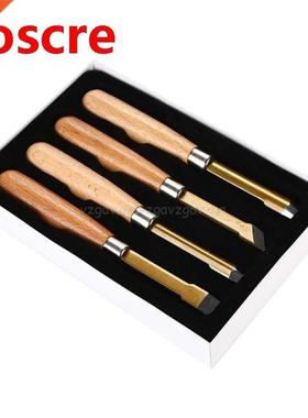 4pcs Gilded Lathe Carving Chisels  Hand Carving Chisels K