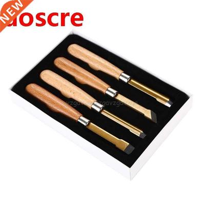 4pcs Gilded Lathe Carving Chisels  Hand Carving Chisels K