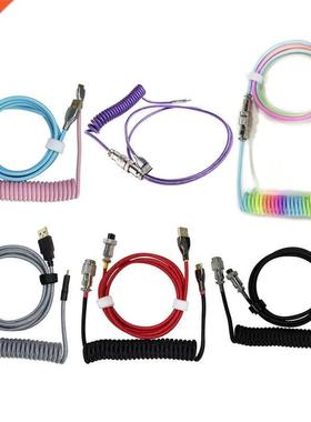 USB C Cable Braided Cable 60 Inches Mechanical Keyboard Cabl