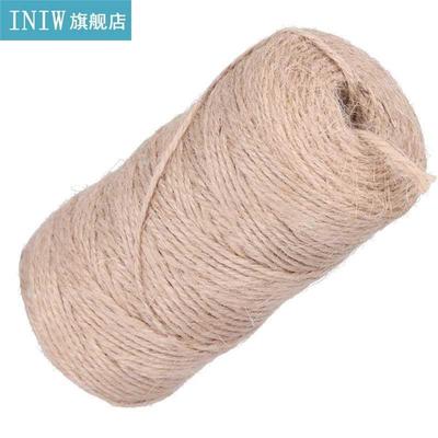 Hemp Rope Khaki Braided Cotton 2mm Thick Rope Hand Made Wove