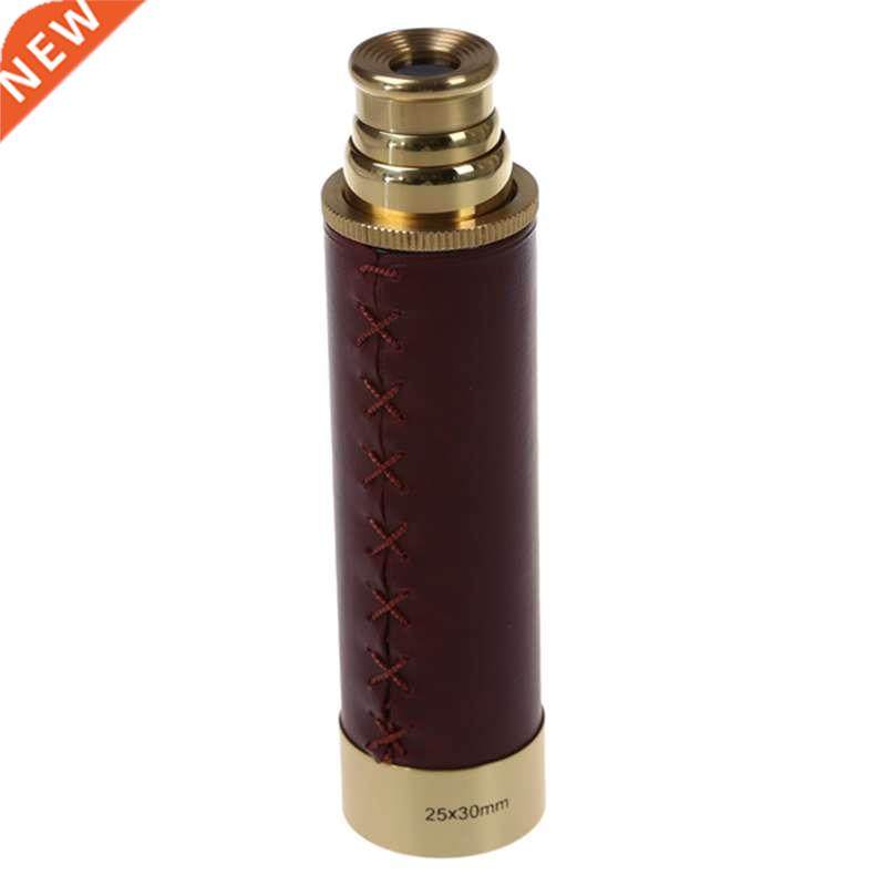 NEW Pocket telescope Brass 25x30 binoculars Monocular Teles