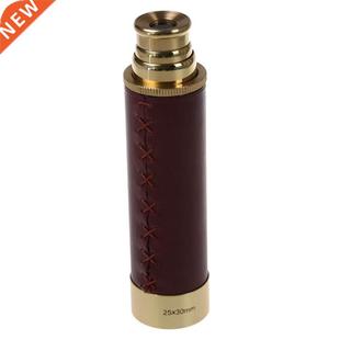 NEW Pocket telescope Brass 25x30 binoculars Monocular Teles
