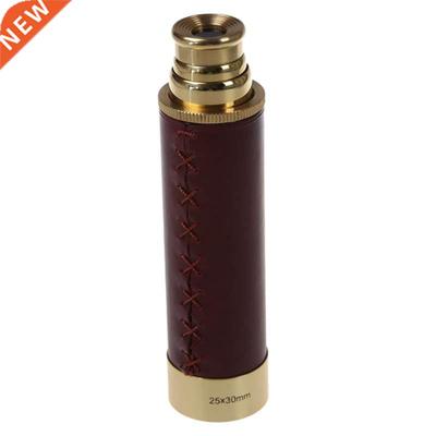 NEW Pocket telescope Brass 25x30 binoculars Monocular Teles