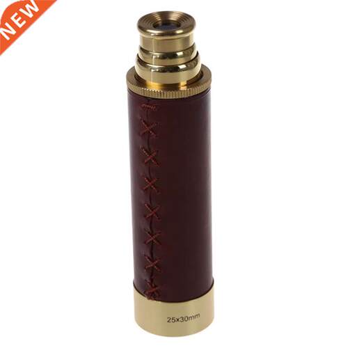NEW Pocket telescope Brass 25x30 binoculars Monocular Teles