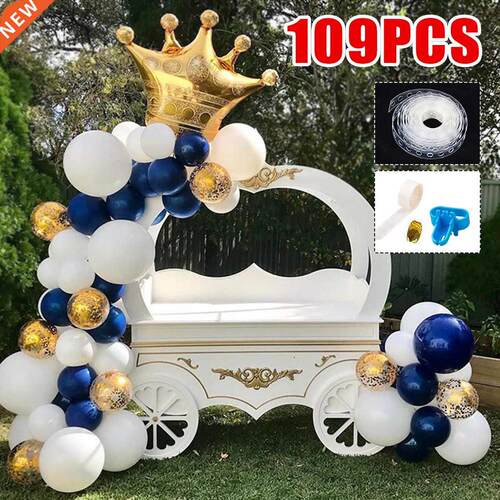 109pcs Latex Balloon Garland Arch Kit Confetti Balloon Set W