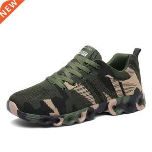 Summer Casual Shoes Mesh Camouflage Men Shoes Breathable Hig