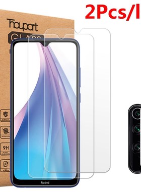 2Pcs HD Tempered  Glass For Xiaomi Redmi Note 8 Pro Note 8T