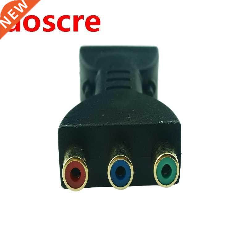 Video Audio Adapter HDMI To 3 RGB RCA Gold plated AV Compone