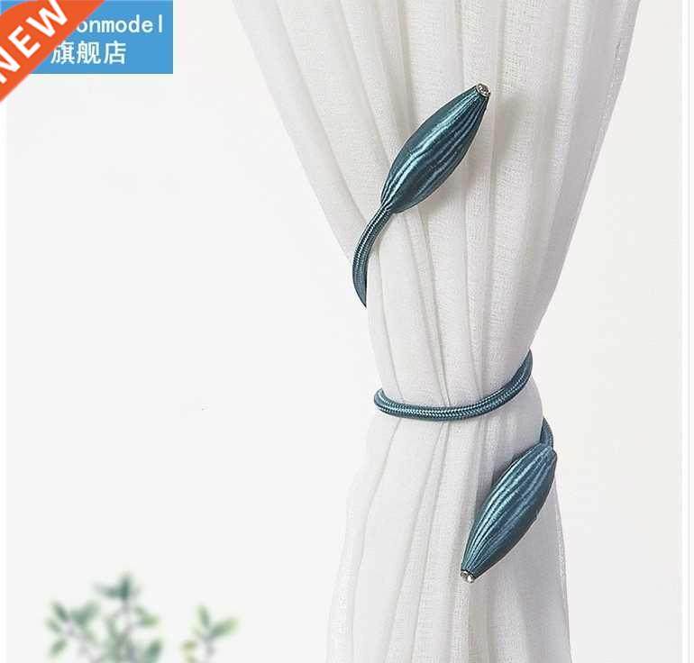 Arbitrary shape strong Curtain Tiebacks Plush Alloy Hanging
