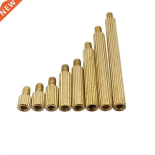 Round Male Standoff lot Brass Thread 50Pcs Female