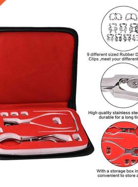 1 Set Dental Dam Perforator Dental Dam Hole Puncher Dental R