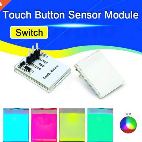 Capacitive Touch Switch HTTM Button LED Sensor Module Green