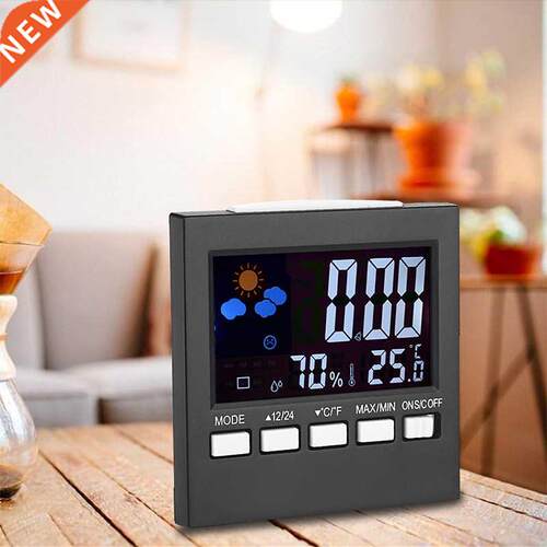 Weather Staton Humdty Calendar Clock Alarm L22