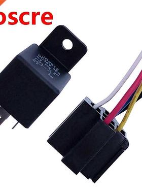 JD2912 relay 12 24 36 48 72V with socket plug car relay 4pin