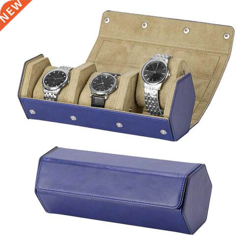 Watch Storage Box Portable Leather Clip-on Watch Storage Box