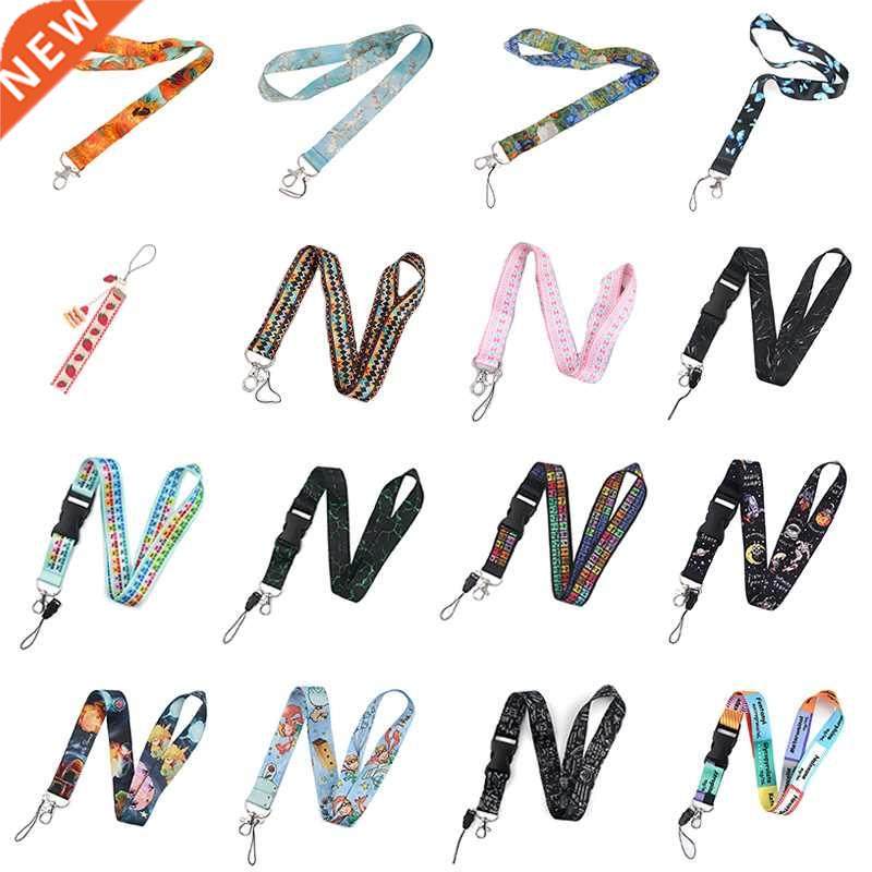 1pcs/2pcs Style Fashion Lanyards For keychain ID Card Pass M