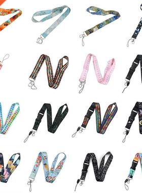 1pcs/2pcs Style Fashion Lanyards For keychain ID Card Pass M