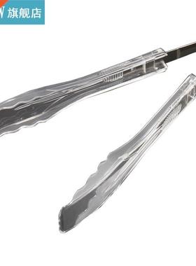 1pc Plastic Kitchen Food Tongs Anti-Scald Nonslip Ha