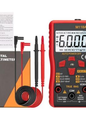 M118A Digital Multimeter 6000 Counts Auto Ranging True RMS T