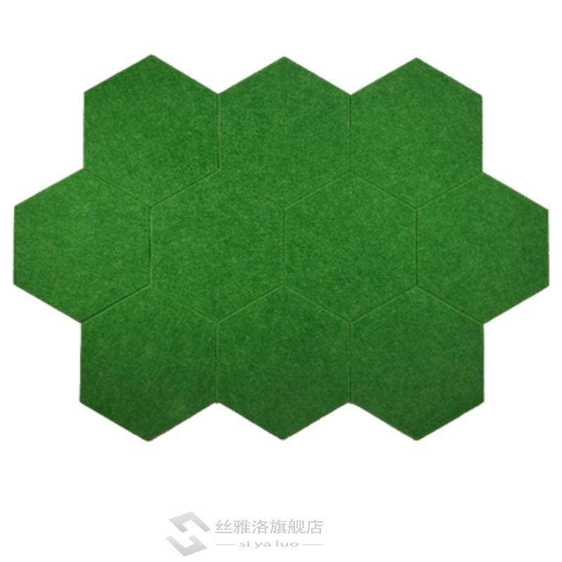 10Pcs 3D Felt Hexagon Letter Message oard Photo Display DIY