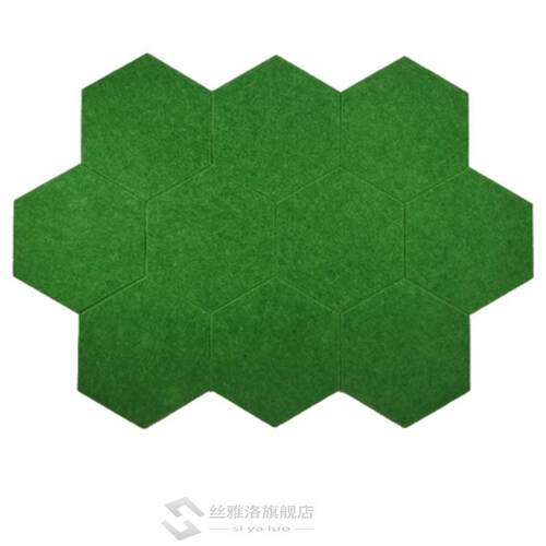 10Pcs 3D Felt Hexagon Letter Message oard Photo Display DIY