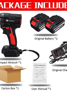 288VF Brushless Cordless Electric Impact Wrench 1/2inch 520