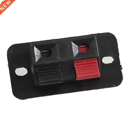 5 Pcs Red Black Row 2 Positions in Jack Speaker Terminal