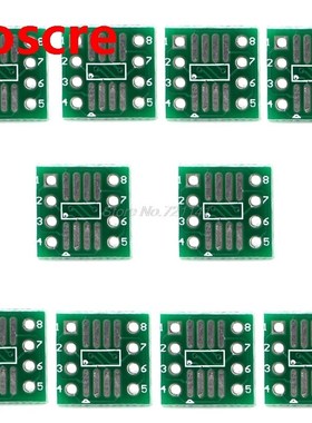 1 Set 10Pcs SOP8 SSOP8 TSSOP8 to DIP8 Adapter Converter Inte
