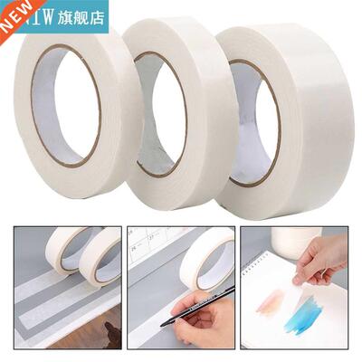 10/15/20mm Masking Tape white Spraying Single Side Adhesive