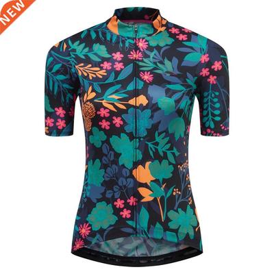 2022 Women Summer Cycling Jersey Tops MTB Bike Quick-Dry Out