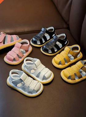 Baby Girls Boys Summer Sandals Infant Anti-collision Toddler
