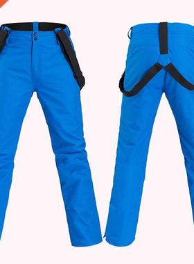 Ski Pants Women Winter Sport Outdoor Thickening Trousers Men