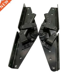 2Pcs Black Stainless Steel Sofa Hinges Folding Bedding Mecha