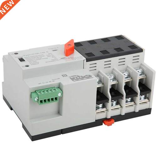 4P 100A Dual Power Supply Automatic Transfer Switch Power Tr
