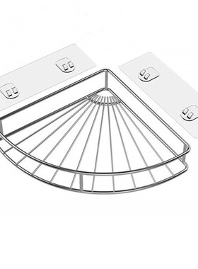 Corner Shelf Bathroom Adhesive Shower Caddy Basket Wall Moun