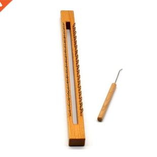 6 Pins Wooden Knitting Loom Board Hook Needle DIY Craft for