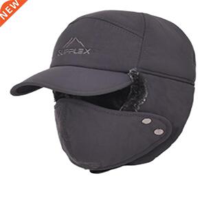 Trapper Hats Warm Winter Trooper Aviator Hat with Earflaps W