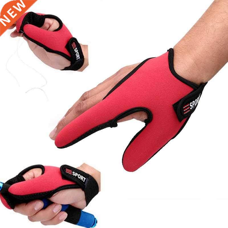 Fishing Gloves 2 Fingers Protector Breathable Anti-Slip Anti