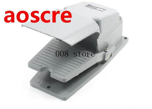 Foot Switch Pedal Switch 5A AC 80V 15A AC 250V Material Alu