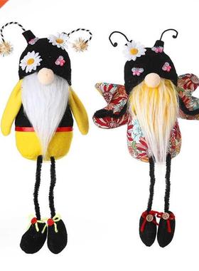 Easter Sunflower Gnome Scandinavian Tomte Nisse Swedish Bee