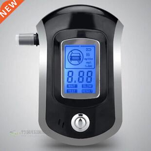 AT6000 Smart Breath Alcohol Tester Digital LCD Breathalyzer