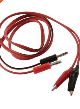 Stitch Alligator Test Lead Clip To Banana Tension Plug Probe