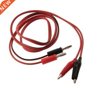 Stitch Alligator Test Lead Clip To Banana Tension Plug Probe