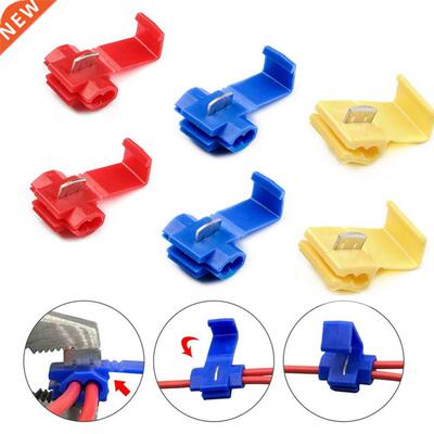 50/25Pcs Lock Wire Electrical Cable Connectors Insulated Ter