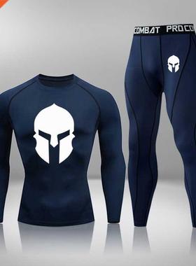 Men Thermal Underwear Winter Tight Tactical Thermal Underwea