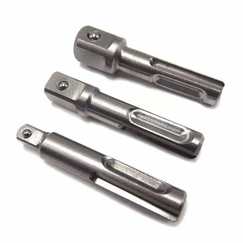 Pcs 2Pit 2 Slots SDS Round Shank Convert Shank Socket Exte