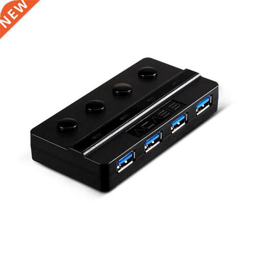 5Gbps USB 3.0 HUB 4 Port With Power Adapter For PC