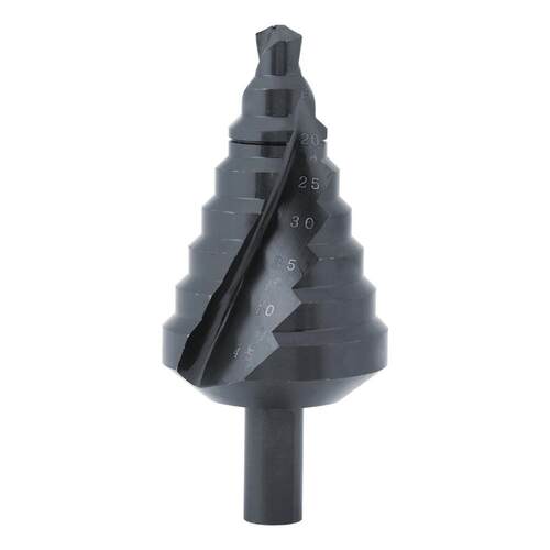 10-45MM 8 Step Bit Nitrogen Coated HSS Spiral Groove Step Co