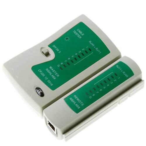 Network Cale Tester For RJ45 RJ11 RJ12 CAT5 UTP LAN Cale T