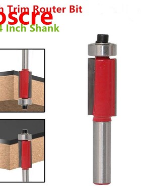 1/4 inch shank Flush Trim Router Bit Mill Cutter End Bearing